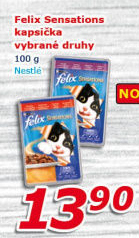 Kapsičky pro kočky Sensations Felix Purina