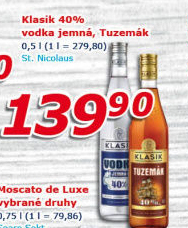 Vodka jemná Klasik St. Nicolaus
