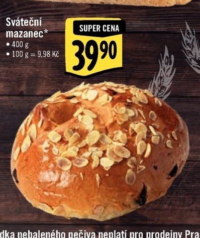 Sváteční mazanec