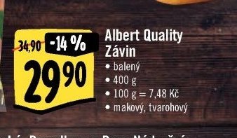 Albert Quality Závin