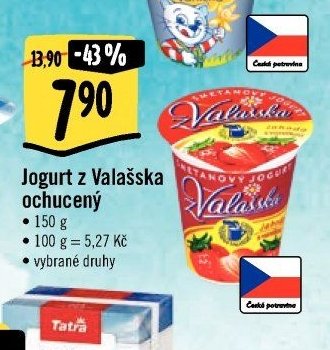 Jogurt z Valašska ochucený