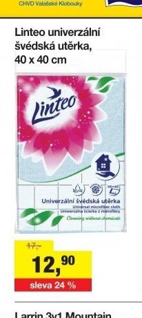 Linteo univerzální švédská utěrka, 40 x 40 cm