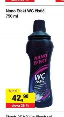 Nano Efekt WC čistič, 750 ml