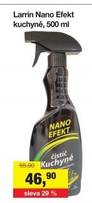 Čistič kuchyně Nano Efekt Larrin