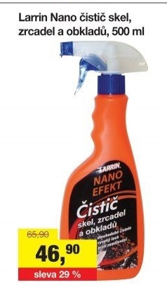 Čistič skel Nano Efekt Larrin