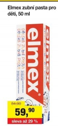 Pasta na zuby dětská Elmex