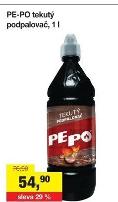 Podpalovač tekutý Pe-Po