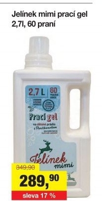 Prací gel Jelínek mimi Jelen
