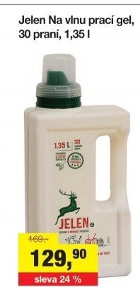 Prací gel na vlnu Jelen