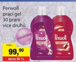 Prací gel Perwoll