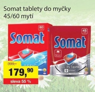 Tablety do myčky Somat