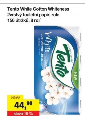 Toaletní papír 2vrstvý Tento