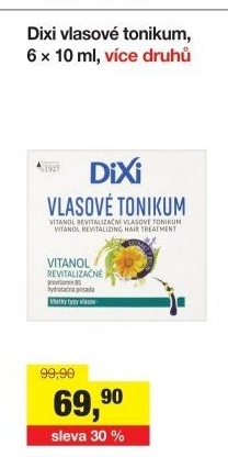 Tonikum vlasové Dixi