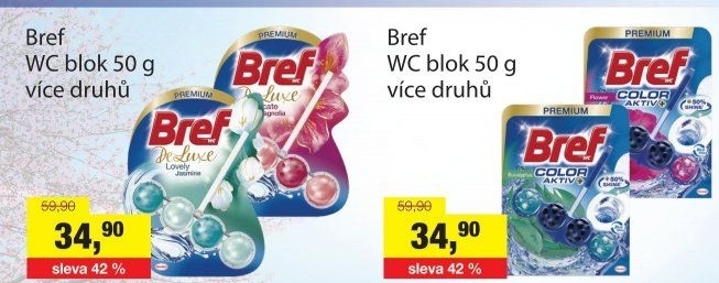 WC blok Bref