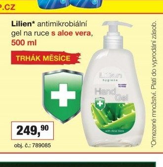 Lilien antibakteriální gel na ruce