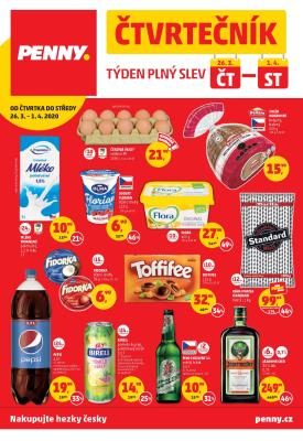 akční leták Penny Market 26.3.2020-31.3.2020