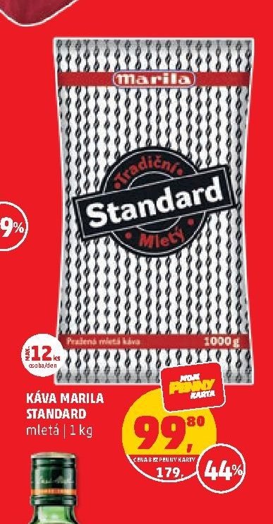 Káva Marila Standard mletá 1 kg