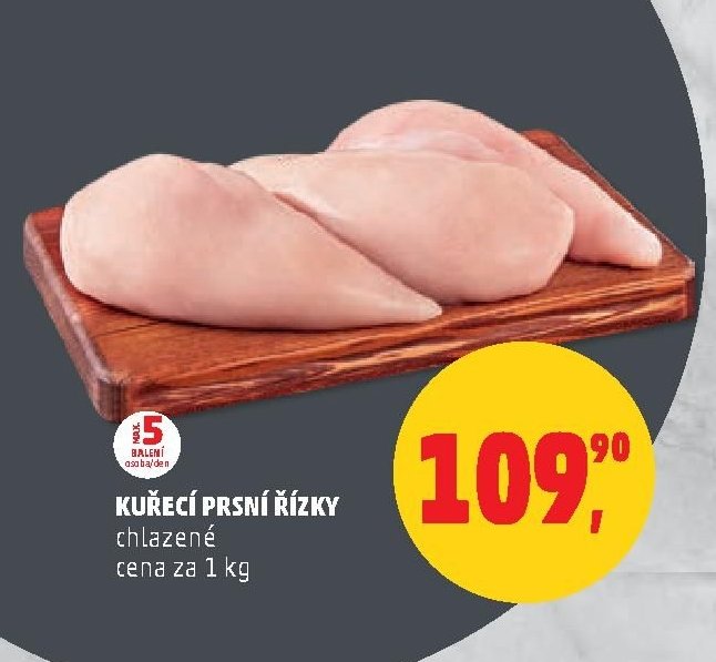 KUŘECÍ PRSNÍ ŘÍZKY