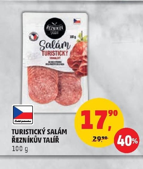 TURISTICKÝ SALÁM ŘEZNÍKŮV TALÍŘ