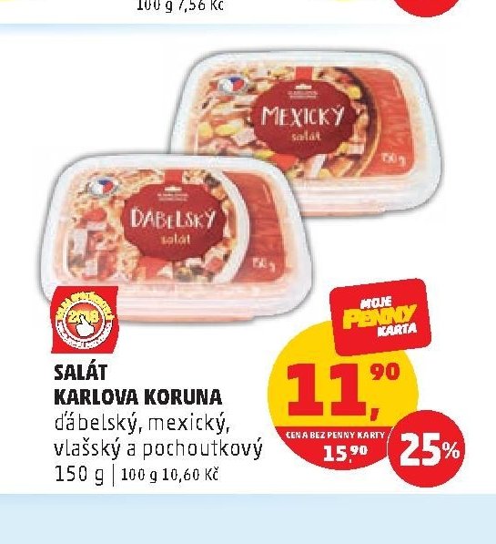 SALÁT KARLOVA KORUNA