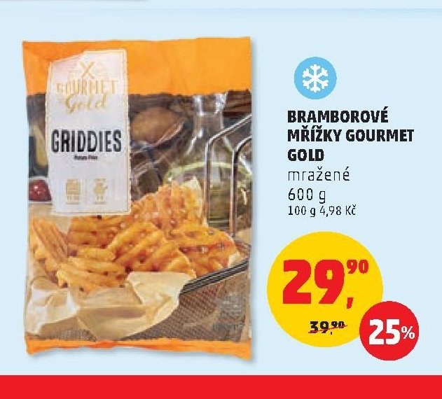 BRAMBOROVÉ MŘÍŽKY GOURMET GOLD