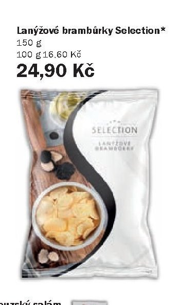 Lanýžové brambůrky Selection