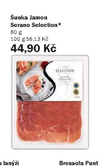 Šunka Jamon Serano Selection
