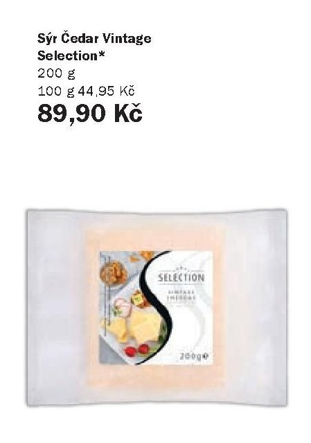 Sýr Čedar Vintage Selection