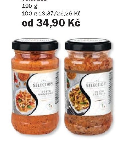 Pesto mandlové, lanýžové Selection