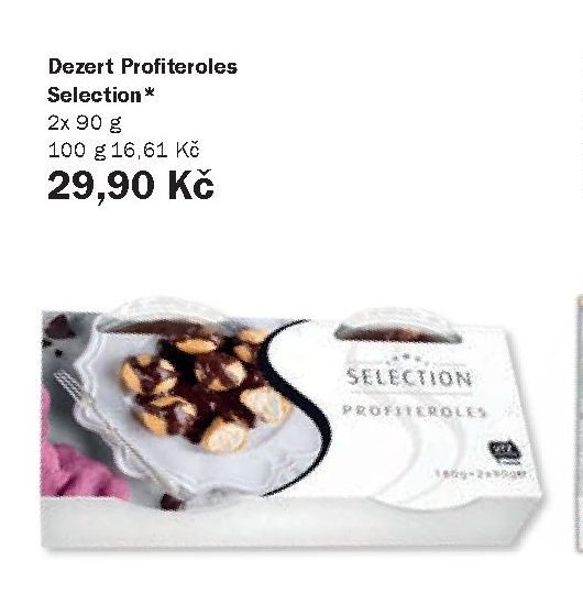 Dezert Profiteroles Selection
