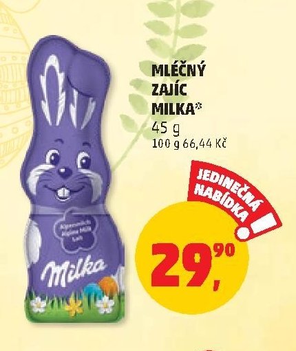 MLÉČNÝ ZAJÍC MILKA