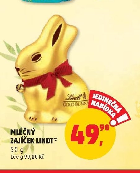 MLÉČNÝ ZAJÍČEK LINDT