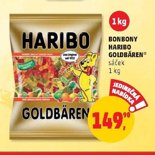 BONBONY HARIBO GOLDBÄREN