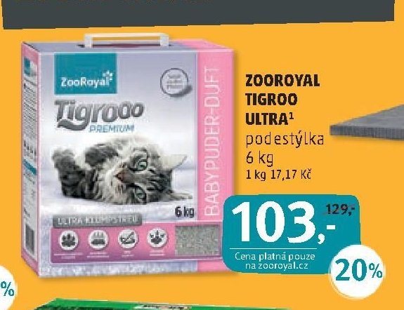 Zooroyal Tigroo Ultra 6 kg