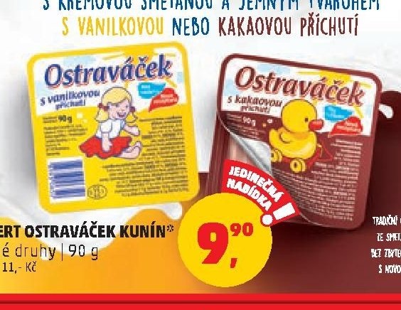 Dezert Ostraváček 90 g
