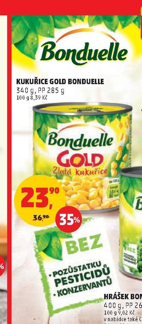 KUKUŘICE GOLD BONDUELLE