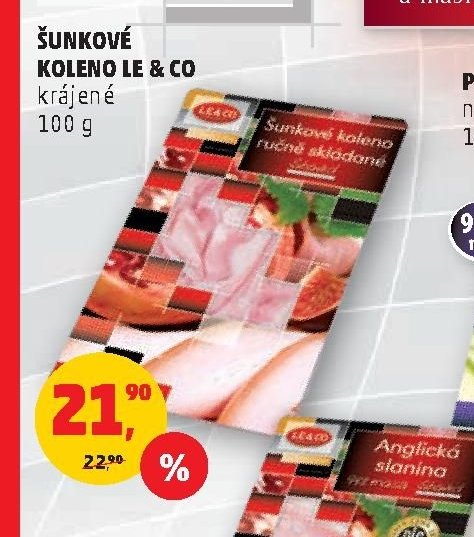 ŠUNKOVÉ KOLENO LE & CO