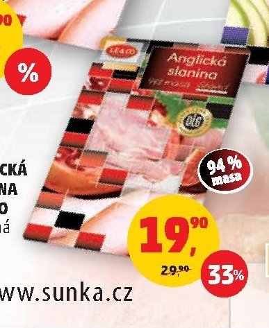 ANGLICKÁ SLANINA LE & CO