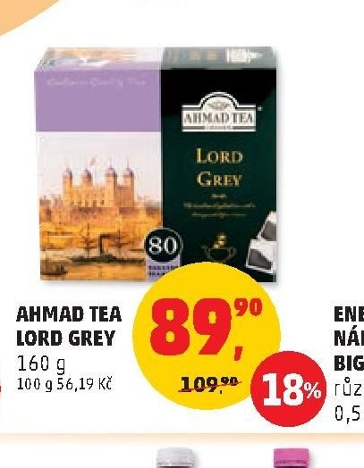 AHMAD TEA LORD GREY