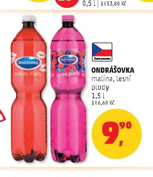 ONDRÁŠOVKA malina, lesní plody