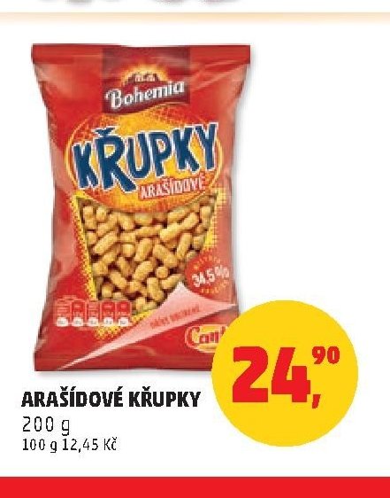 ARAŠÍDOVÉ KŘUPKY