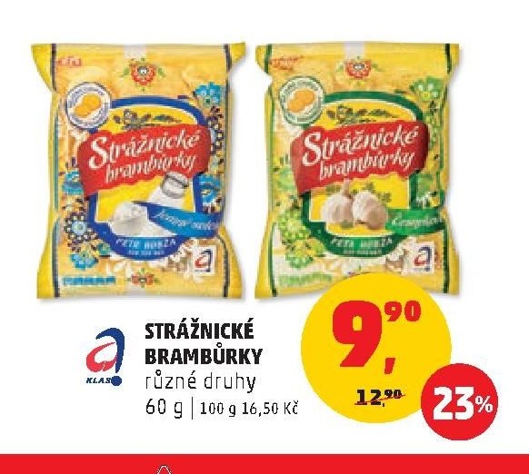 STRÁŽNICKÉ BRAMBŮRKY různé druhy