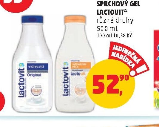 SPRCHOVÝ GEL LACTOVIT*