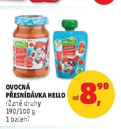 OVOCNÁ PŘESNÍDÁVKA HELLO