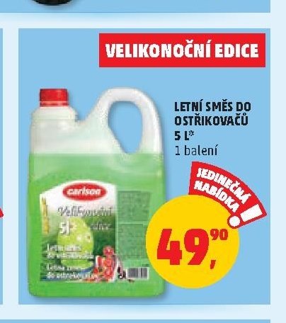 LETNÍ SMĚS DO OSTŘIKOVAČŮ 5 L