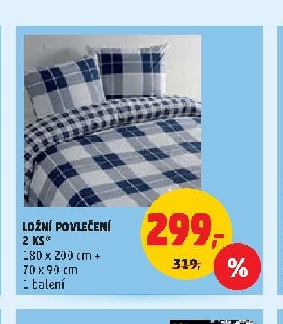 LOŽNÍ POVLEČENÍ 2 KS