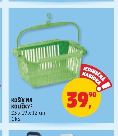 KOŠÍK NA KOLÍČKY