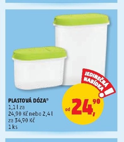 Plastová dóza