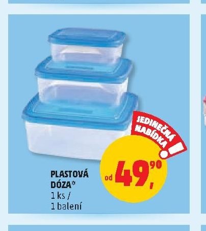 Plastová dóza