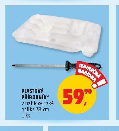 Plastový příborník